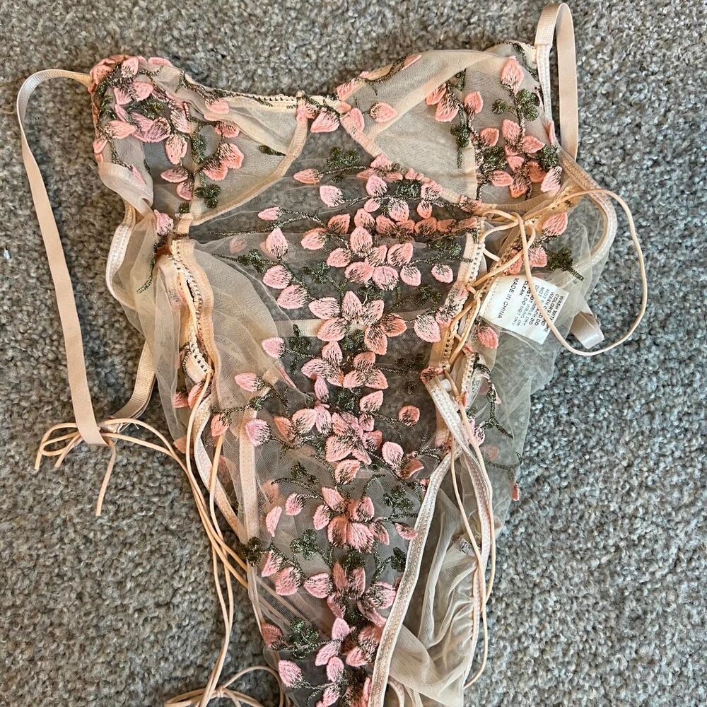 Unbranded Women's Pink and Cream Nightwear